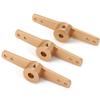 3.1/4.1/5.1mm Aluminum Single/Dual Steering Servo Roker Arm Horn Rudder for RC Car Boat Model Tools Parts Accessories(Dual Arm 3.1mm) view 2