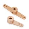 3.1/4.1/5.1mm Aluminum Single/Dual Steering Servo Roker Arm Horn Rudder for RC Car Boat Model Tools Parts Accessories(Dual Arm 3.1mm) view 4