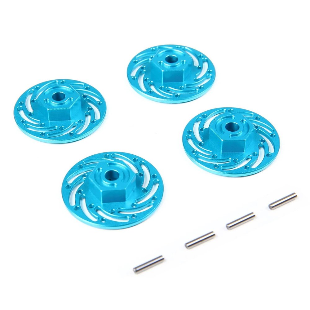 TT-02 Aluminum Brake Rotor Disc for 1:10 RC Car Tamiya TT02 TT01(Azure)