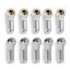 10/20pcs Orthodontic M3 Ball Head Aluminum L26mm Linkage Tie Rod Ends Metal Bend/Curved Ball Joints for 1/10 RC Car(Sliver 20pcs) view 1