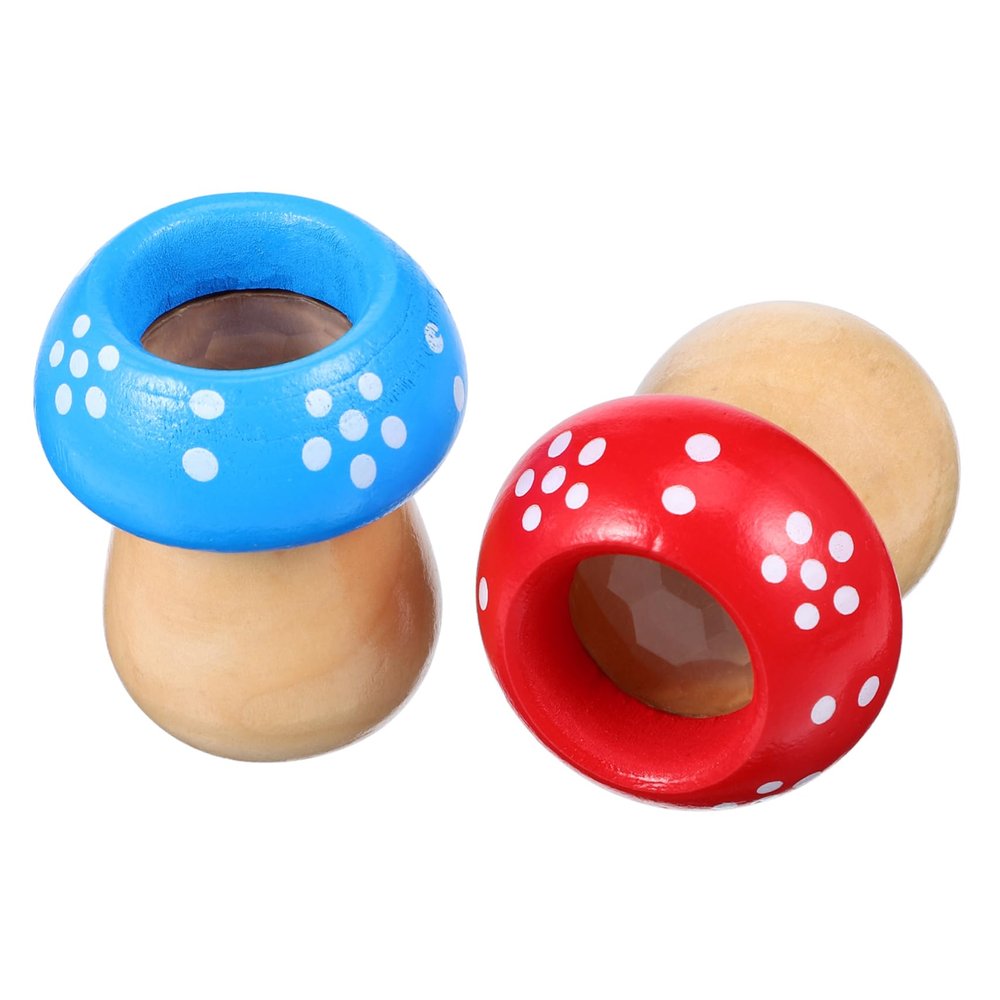 BESTonZON 2pcs Unique Mushroom Shape Kaleidoscope Toys Year Old Toys Decorative Kaleidoscopes for Boys and Girls
