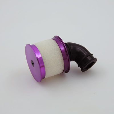1/10 RC Model Nitro Car Spare Parts Aluminum Air Filter HSP 04104 (02028) for 94122 94166 94177 94188(Purple)