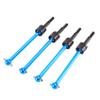 4 Pcs Metal Universal Drive Shaft CVD (64mm) for Tamiya DT03 TT02B TT-02B RC Car Upgrade Parts Accessories view 1