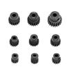 32P M0.8 5mm 13T 14T 15T 16T 17T 18T 19T 20T 21T Black Steel Metal Motor Gear Pinion for 1/10 1/8 Rc Model Crawler Car Motor(13T) view 2