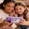 Kids Smart Phone for Girls, Christmas Birthday Gifts for Girls Age 3-10 Kids Toys Cell Phone, 4.0" Touchscreen Toddler Learning Play Toy Phone with Dual Camera, Game, Music Player, 32GB Card Purple view 2