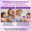 Kids Smart Phone for Girls, Christmas Birthday Gifts for Girls Age 3-10 Kids Toys Cell Phone, 4.0" Touchscreen Toddler Learning Play Toy Phone with Dual Camera, Game, Music Player, 32GB Card Purple view 4