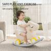 Deer COCO 4 in 1 Rocking Horse for Toddlers 1-3 Years | Convertible Baby Push Walker, Balance Board & Ride-On Toy | Durable Plastic Indoor/Outdoor Gift for 1 Year Old Boy Girl(Grey) view 3