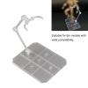 10 Sets Transparent Acrylic Action Figure Stand, Doll Model Display Support Holder Base for 6in Figures, Sturdy and Easy to Adjust, Ideal for Home Decor and Figure Collection view 4