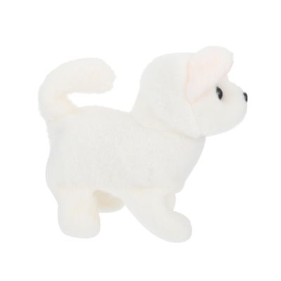Milisten Interactive Electric Imitation Dog Toy for Boys and Girls Walking Wobbling Dog Cognitive Learning Pet Toy for Boys and Girls Fun for Crawling and Playtime