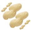 Abaodam 6pcs Simulated Peanut Models Realistic Faux Peanut Props for Kitchen Home Decor Photography and Early Childhood Teaching view 1