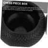 JOINPAYA 2pcs Go Chess Piece Storage Box Plastic Canisters for Chess and Go Game Lightweight and Compact Design for Easy Travel and Organization view 3