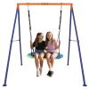 40Saucer Swing with Stand for Frame,Outdoor Heavy Duty Swing Set Up to 500 Pounds with Heavy Duty Metal,Outdoor Kids Play Equipment view 1