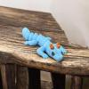 Articulated Dragon, No Wings, Antlers | Home Dcor and Office Desk Toys | Autism, ADHD, Sensory | 3D Printed Gift view 1