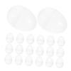 Alipis 25pcs Fillable Easter Eggs Creative Reusable Plastic Egg Decorations for Boys and Girls for Easter Hunts and Classroom Activities view 1