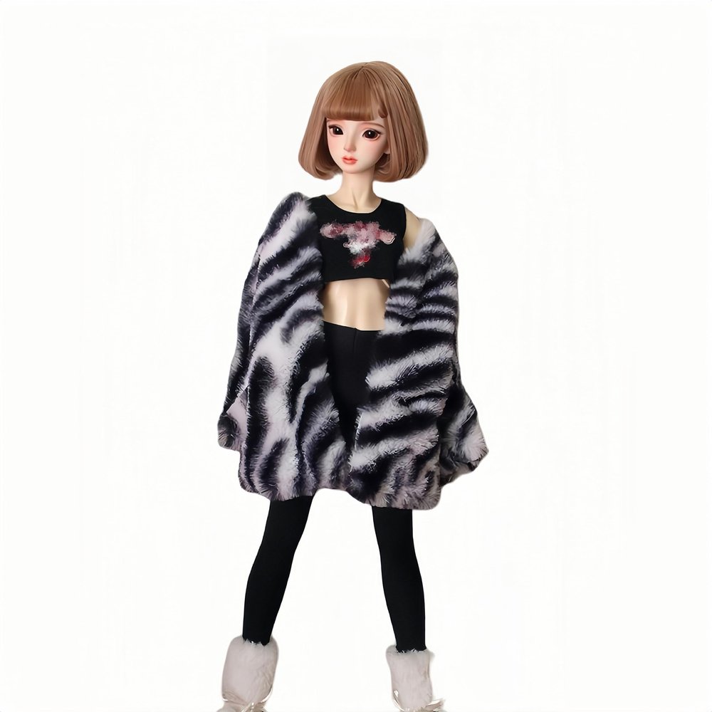 QGYDYH Bjd Doll Clothes Handmade Fashionable and Cute Clothing Suitable for 1/3 1/4 18inch 24 inch BJD SD Doll The Best Choice for a Gift (V, 1/4)