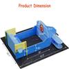 Airplane Wooden Sandbox - Imaginative Sky Voyage Adventure,Innovative Drainage System with Liner,Kids Sandpit for Ages 3-8 for Beach, Patio, Backyard view 4
