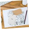 ARTIBETTER 1set Blank Note Cards for Creative Crafting Memory Cards for Studying Planning and Decorating Smooth Writing for School and Office Use view 2