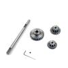 RC Car Upgrade Parts for WPL D12 1/10 Upgrade Parts Accessories RC Car Metal Transmission Gear with D-Axis Transmission Steel Gear Set view 1