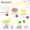 FINOCLAY Slime Kit for Girls, 2 Pack Scented Butter Slime with Fruit Charms, Soft & Non-Sticky DIY Cake Making Set in Gift Box,Non-Toxic Fun Sensory Toys Gift for Kids Holiday Birthday Party view 3