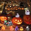 24 Pcs Halloween Rubber Ducks with Bag, Assorted Duckies in Skeleton Pumpkin Witch Ghost Vampire Styles, Bulk Party Favors Basket Stuffers, Bath Toys, Exchange Gifts for Girls Boys view 3