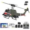 Domiuie RC ERA C032 UH-1 Huey RC Helicopter - 1/32 Scale 6CH Flybarless Gyro Stabilized Remote Control Helicopter Model, 3D Inverted Flight, Brushless Motor, Gift for Hobbyists view 1