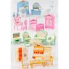 35 Pcs Dollhouse Furniture Accessories Set Mini House Furniture Small Dollhouse Miniature Furniture Play House Accessories 1:12 Tiny Kitchen Bedroom LivingRoom Bathroom Boy Girl Toddler3Y+ view 1