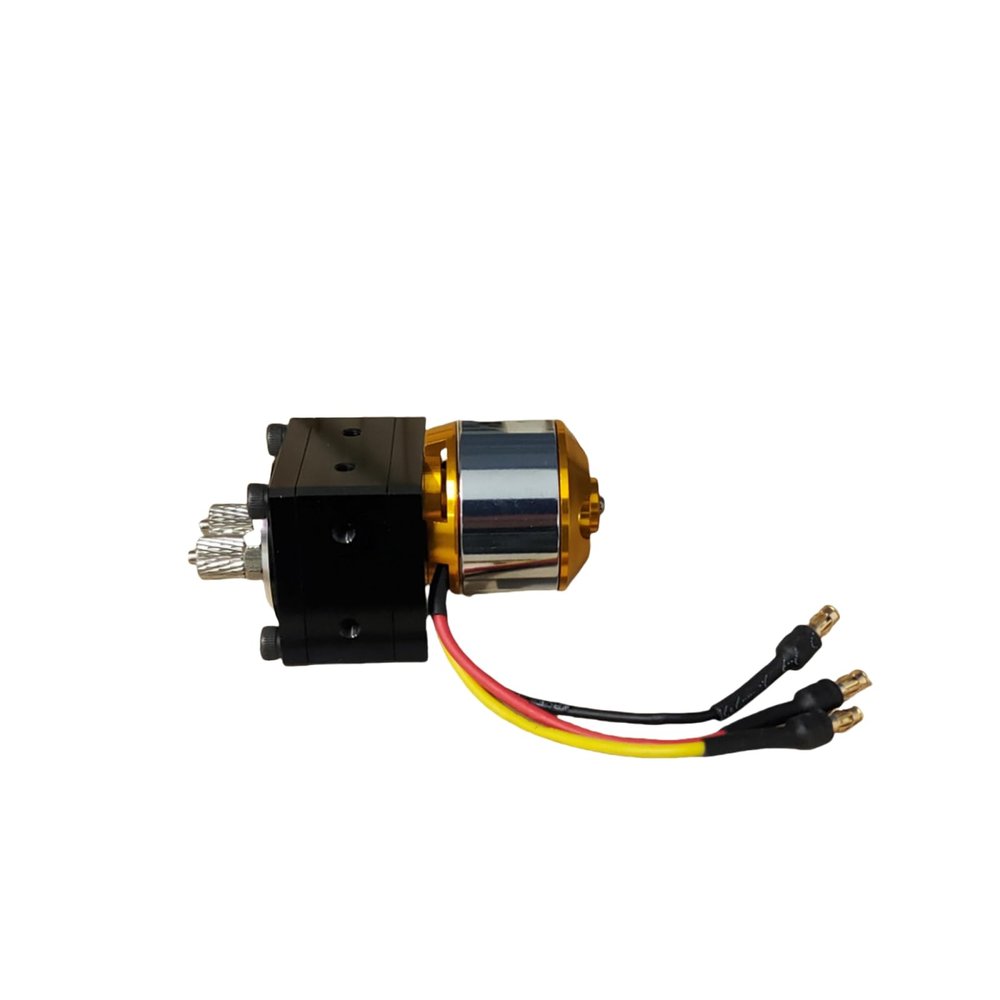 XHSESA Brushless Hydraulic Oil Pump for RC Models - High Pressure Mini Gear Pump Compatible with Excavator & Bulldozer DIY Projects