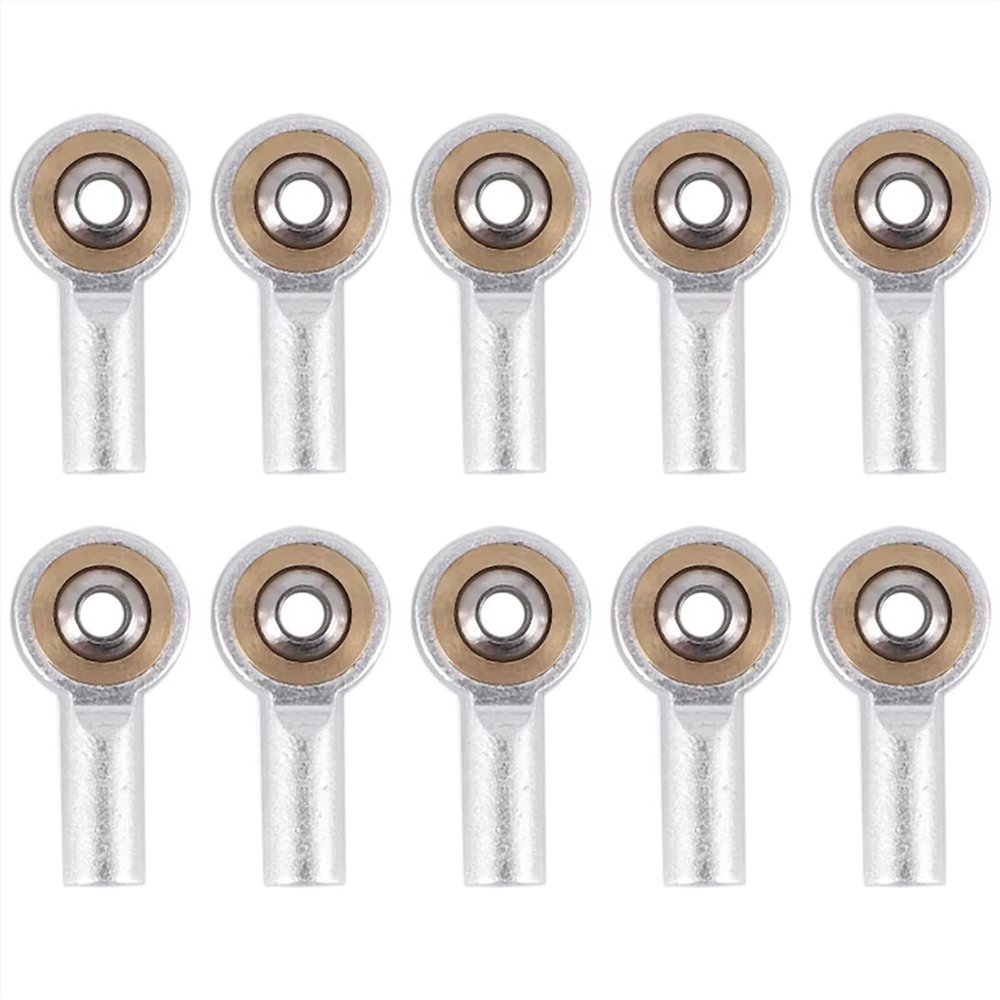 Compatible with HSP for Tamiya for Mini 4WD RC Car Truck Crawler Boat Airplane 10Pcs Metal M2 Tie Rod End Ball Joint Link Ball Head RC Tie Link Rods