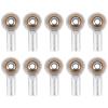 Compatible with HSP for Tamiya for Mini 4WD RC Car Truck Crawler Boat Airplane 10Pcs Metal M2 Tie Rod End Ball Joint Link Ball Head RC Tie Link Rods view 1