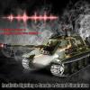 1/16 RC Tank, Heng Long German Jagdpanther Army Toy with Smoke, Sound, Light, 2.4G Remote Control Tank That Shoots with Upgraded Metal Tracks, Idler and Sprocket Wheel, Steel Gearbox, Two Batteries view 3