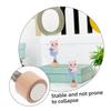 Angoily Doll Figures Display Stand Needle Felting Doll Holder Wooden Base Bracket view 3