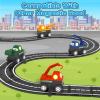 Magnetic Tiles Truck Toddler Toys 3 4 5 Year Old Boys Girls, Magnetic Blocks Electric Engineering Vehicle - 2 Car Bases and 4 Car Bodies. Compatible with Traversable on Magnet Roads. view 3
