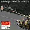 1/16 RC Tank, Heng Long German King Tiger model Army Toy with Smoke, Sound, Light, 2.4G Remote Control Tank That Shoot with Upgraded Metal Track, Idler and Sprocket Wheel, Steel Gearbox, Two Batteries view 4