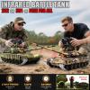 1/16 RC Tank, Heng Long Soviet Union T-72 model Army Toy with Smoke, Sound, Light, 2.4G Remote Control Tank That Shoot with Upgraded Metal Track, Idler and Sprocket Wheel, Steel Gearbox, Two Batteries view 4