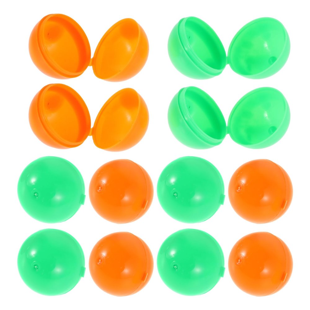 MERRYHAPY 25Pcs Fillable Hollow Plastic Raffle Balls Lightweight Colored Bingo Balls for Fair Lottery Draws Community Events Party Games and Activities