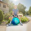 EVERICH TOY Hopper Ball for Adults & Teens 16+, 28 in Bouncy Ball with Handle, Sit On Hippity Hop Exercise with Air Pump, Active Play for Family Activities & Indoor/Outdoor Sports view 4