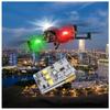 Drone Strobe Anti Collision Light - Rechargeable LED Night Flying Lamp, 10 Modes & 2-Mile Visibility Compatible with Dji Mini 4 Pro/Avata 2/Air 3S/Mavic 3 Pro/Mini 3 Pro/Air 2S/2 SE Accessories (Drone Strobe Light) view 2