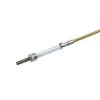 3.18mm Flexible to 4mm Hard Shaft Adapter, 304 Stainless Steel Head, M4 Thread Propeller Compatible, RC Boat Drive Shaft(with 4x8 Bearing) view 1