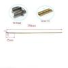 3.18mm Flexible to 4mm Hard Shaft Adapter, 304 Stainless Steel Head, M4 Thread Propeller Compatible, RC Boat Drive Shaft(with 4x8 Bearing) view 2