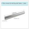 10x8mm Aluminum Shaft Sleeve, 100mm Length, 6061 CNC-Machined for Medium Boat Shaft Brackets, Marine Drive Tube view 2