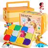 Air Dry Clay for Kids, 24 Colors Modeling Clay Kit with Storage Box & Sculpting Tools, Magic Molding Clay for Boys & Girls Crafts Gift, Age 6-12 Year Olds view 1
