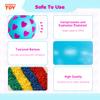 EVERICH TOY Hopper Ball,15In Sit On Bouncy Balls with Handle, Purple Heart Girls Toys for Indoor Outdoor Active Play Toys, Best Inflatable Balance Hopping Toys for Girls Boys Gifts 3 4 5 6 Yr Old view 3