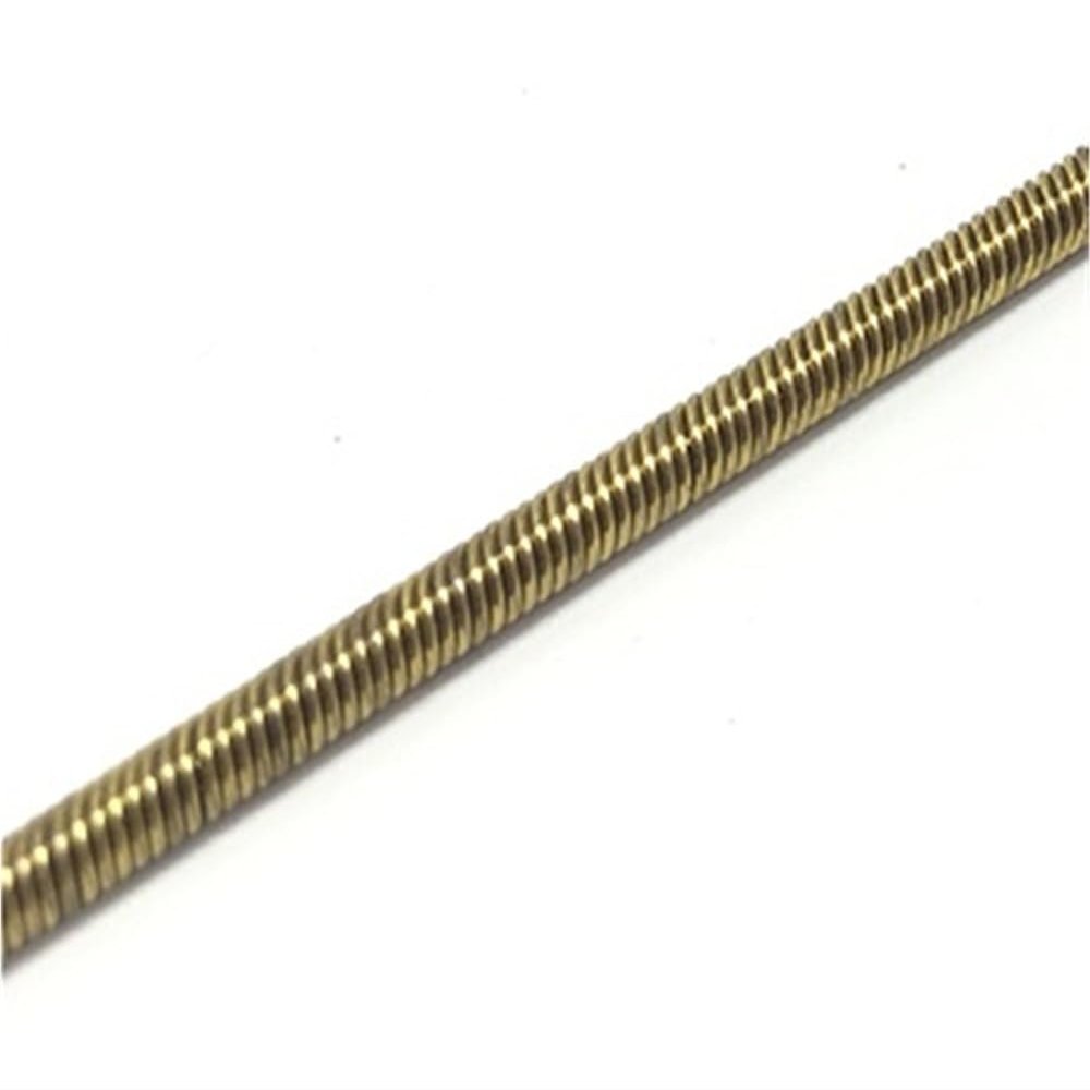 1m Single Flexible Shaft for Model Boats, 3.18/4/4.76/6.35mm Sizes, Gold-Plated High-Strength Drive Shaft, RC Boat Accessory(4mm-Left)