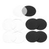 Angoily 10pcs Acrylic Miniature Bases for Figures Round Doll Display Stands Thickness for Crafts Mini Doll Models and Collectibles view 1