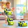 AEROQUEST Remote Control Car for Toddlers for Boys Light-Up Educational Fun Toy Cars for Interactive Durable Toys for 2 3 4 5 6 Girls Kids view 2