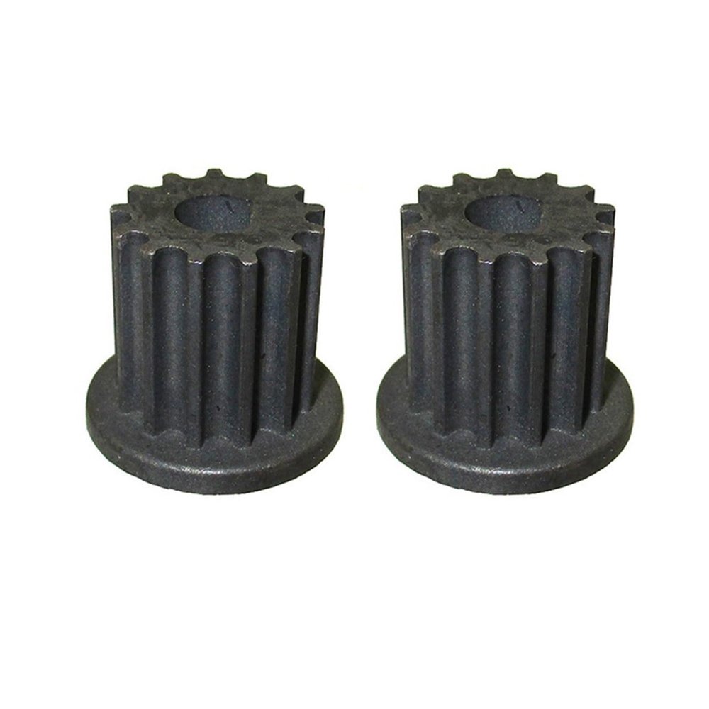 13T Tooth Scooter Motor Front Gear Pinion Sprocket Pulley Compatible with 8mm Shaft with 5mm Belt Drive Mini Bike Motor Universal(2pcs)