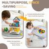 Time Followers 6-in-1 Baby Activity Center | 4 Stage Montessori-Inspired Toys | Grow Stationary Standing Toddler Table | Jumpers & Bouncers | Must Have for Boy & Girl 6, 12, 24+ Month Old (Beige) view 4