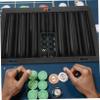 DECHOUS Acrylic Poker Chip Tray Transparent Chip Holder Versatile Storage for Poker and Board Games and Organization view 4