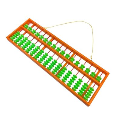 BIOMICE Math Abacus 17 Digit Standard Hanging Abacus Chinese Calculator Counting Tool Mathematics Beginners Teacher Abacus Arithmetic Counting Tool