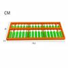 BIOMICE Math Abacus 17 Digit Standard Hanging Abacus Chinese Calculator Counting Tool Mathematics Beginners Teacher Abacus Arithmetic Counting Tool view 2